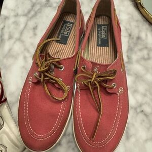 Polo Ralph Lauren Sander Canvas Boat Shoes